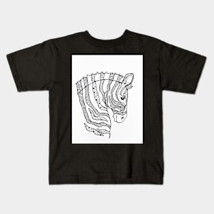 Zen Zebra Kids T-Shirt